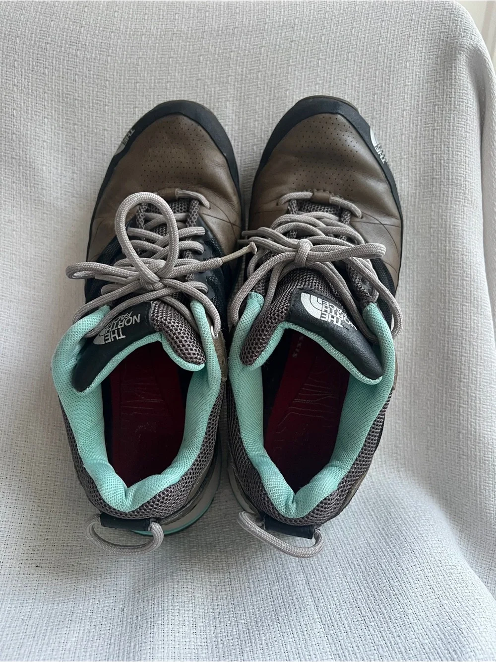 The North Face Women's Charcoal & Mint Trail Sneakers